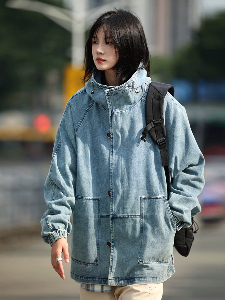 【OneBlue Shop】ヴィンテージライン デニムジャケット / VINTAGE LINE DENIM JACKET LS202510302