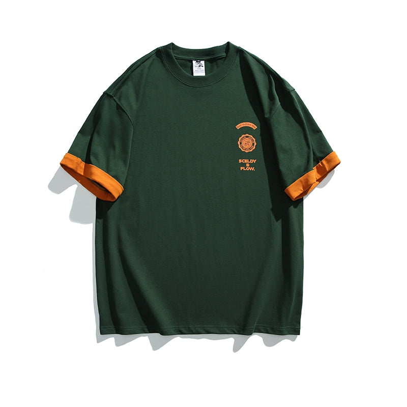 フェイク2枚プリントTシャツ -Tshirt  LS2405202