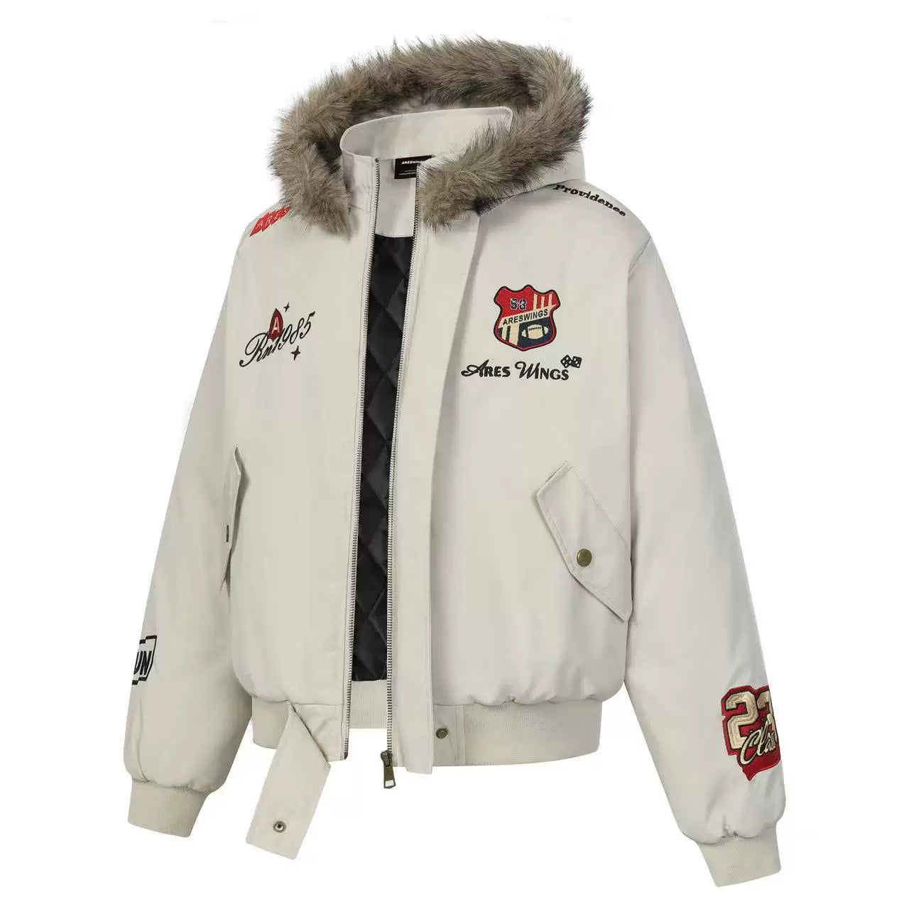 【Oneblue Shop】中綿ジャケット / ユニセックス "Padded Jacket / Unisex" LS260105