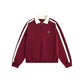 【Oneblue Shop】トラックラインジップポロスウェット / Track Line Zip Polo Sweat LS2510023