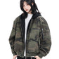 【Oneblue Shop】カモ リバーシブル フライト ジャケット / CAMO REVERSIBLE FLIGHT JACKET LS25122903