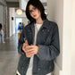 【Oneblue Shop】スプラッターポケットウォッシュデニムジャケット / SPLATTER POCKET WASHED DENIM JACKET 26982