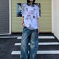 【Oneblue Shop】アンビシャス グラフィックTシャツ / Ambitious Graphic Tee NS67128