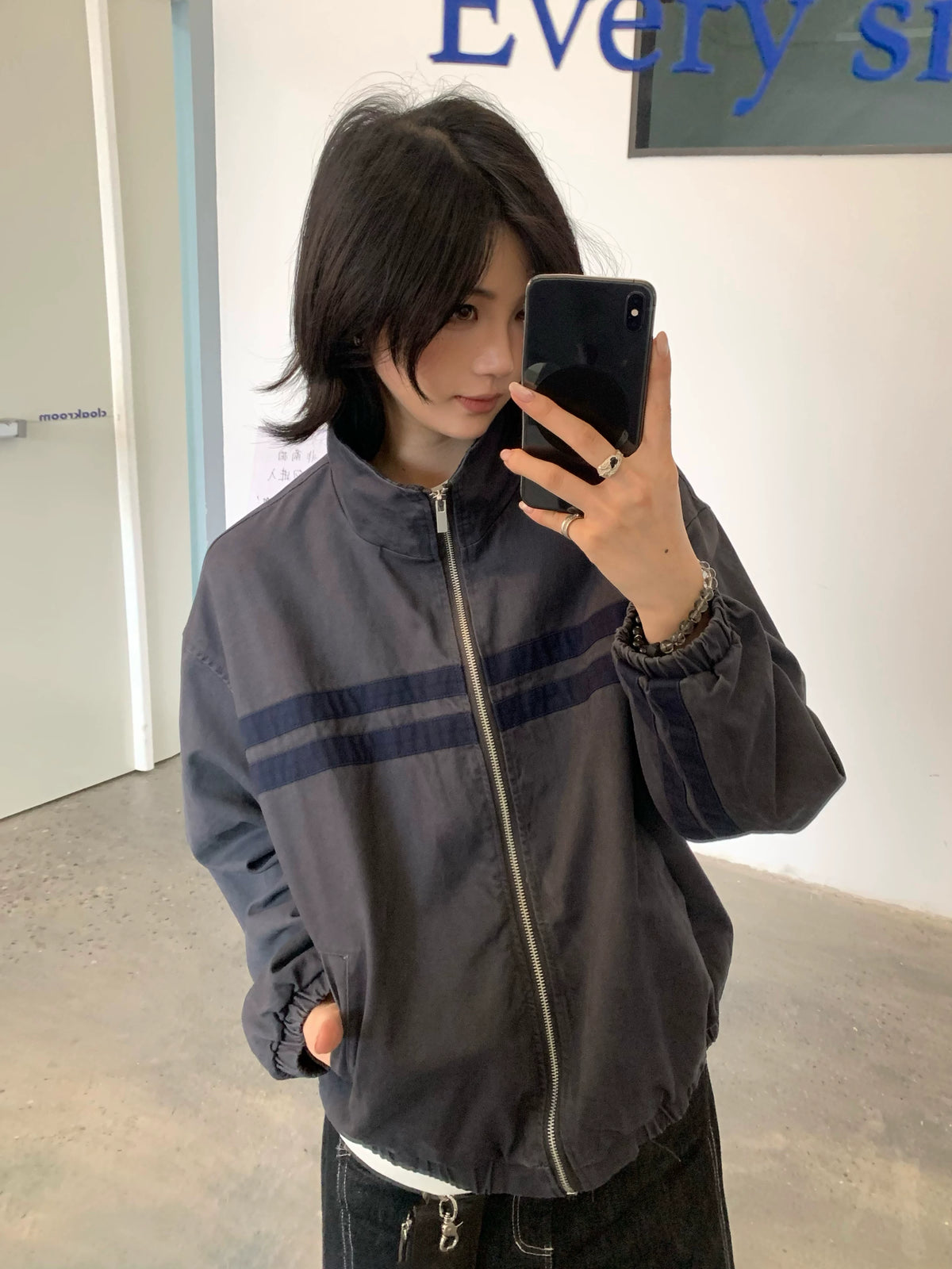 ダブルラインスタンドカラージャケット / DOUBLE LINE STAND COLLAR JACKET 26981