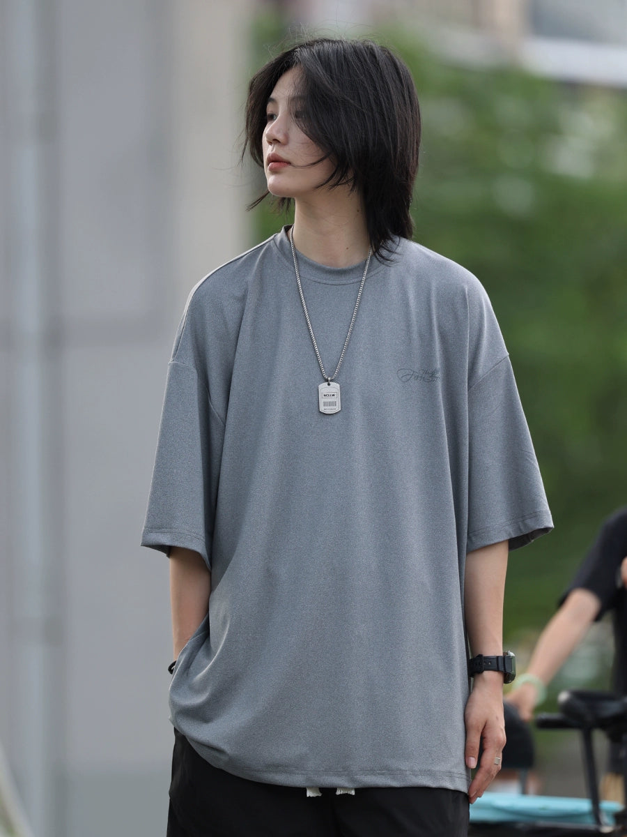 【Oneblue Shop】肌にやさしいゆったりTシャツ -T-shirt LS24060516