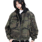 【Oneblue Shop】カモ リバーシブル フライト ジャケット / CAMO REVERSIBLE FLIGHT JACKET LS25122903