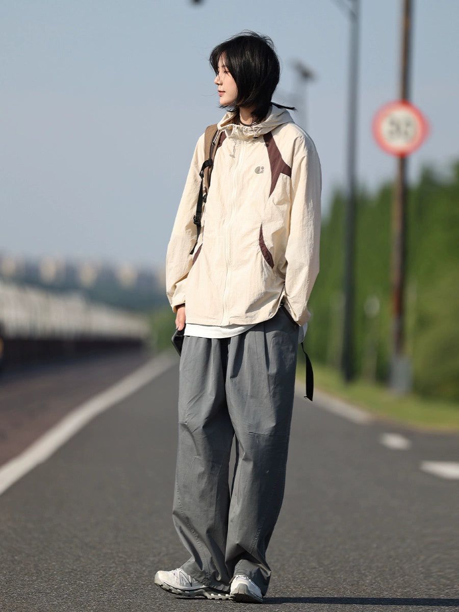 【Oneblue Shop】コード付きアンクルシャーツパンツ -Pants LS24061910