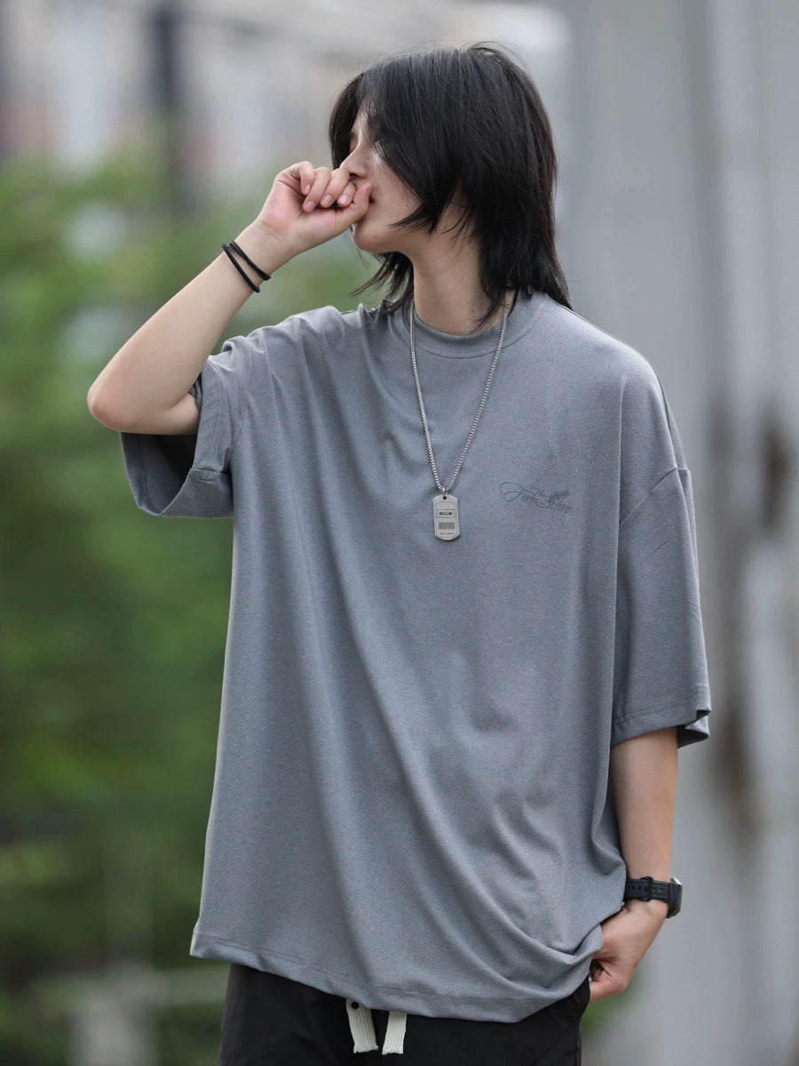 【Oneblue Shop】肌にやさしいゆったりTシャツ -T-shirt LS24060516