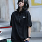 【Oneblue Shop】サマー グラフィックプリント 半袖 Tシャツ（2Colors）241925