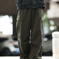【Oneblue Shop】ウエストゴムワイドカーゴパンツ 春 夏 / Cargo Pants LS2407212
