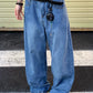 【Oneblue Shop】ルーズフィット バギーデニムパンツ / Loose Fit Baggy Denim Pants NS67121