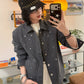 【Oneblue Shop】スプラッターポケットウォッシュデニムジャケット / SPLATTER POCKET WASHED DENIM JACKET 26982