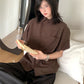 【Oneblue Shop】NCLLW リネンタッチ ルーズシャツ / Linen Touch Loose Shirt 2652301