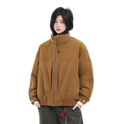 【Oneblue Shop】スタンドカラー ダウンブルゾン / STAND COLLAR DOWN BLOUSON LS2512291