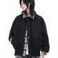 【Oneblue Shop】チェックライニング ダウンジャケット / CHECK LINING DOWN JACKET  LS26010303