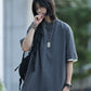 【Oneblue Shop】NS267111ラウンドネック無地Tシャツ【吸湿速乾SORONA】 / Round neck plain T-shirt [moisture wicking quick drying SORONA]