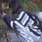 [Oneblue Shop] Striped Sweatshirt LS4894938