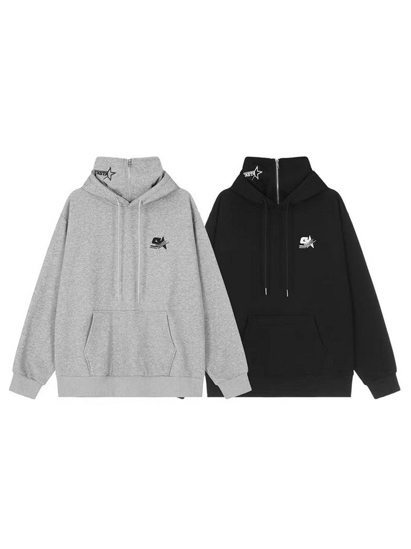 【Oneblue Shop】ユニセックススウェットフーディージャケット LS2311198