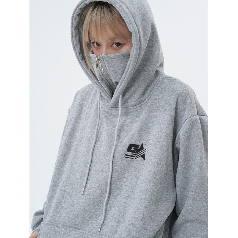 【Oneblue Shop】ユニセックススウェットフーディージャケット LS2311198